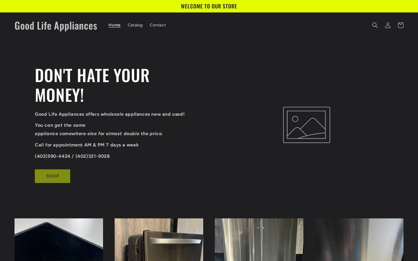 glaomaha.net homepage screenshot