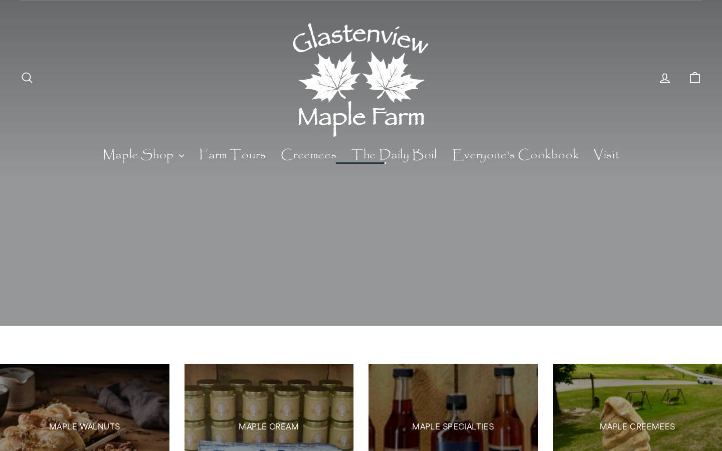 glastenviewmaple.com homepage screenshot