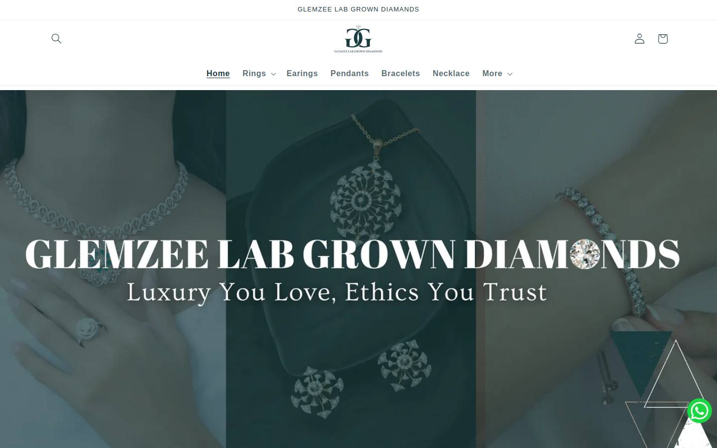 glemzee.com homepage screenshot