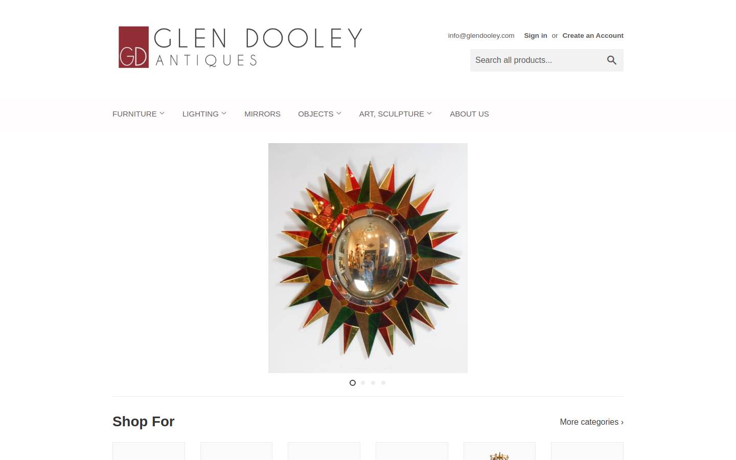 glendooley.com homepage screenshot