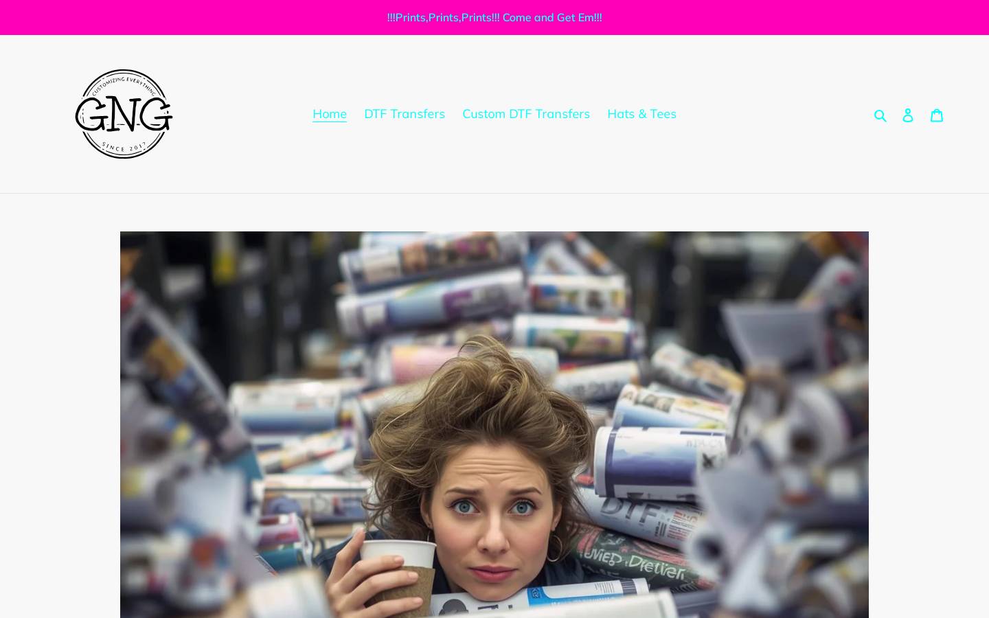 glitznglam601.com homepage screenshot