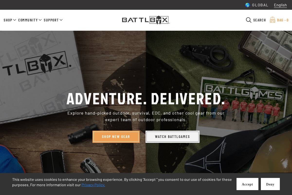 global.battlbox.com homepage screenshot