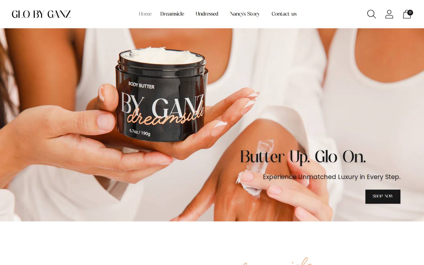 Globyganz homepage screenshot