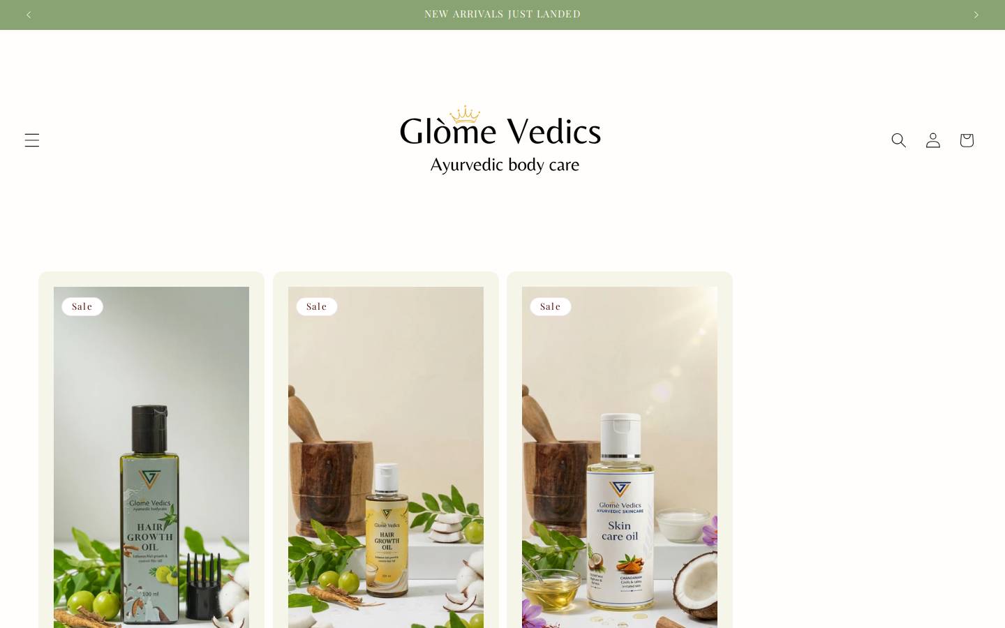 glomevedics.com homepage screenshot