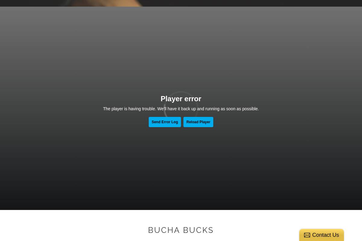 glorybucha.com homepage screenshot