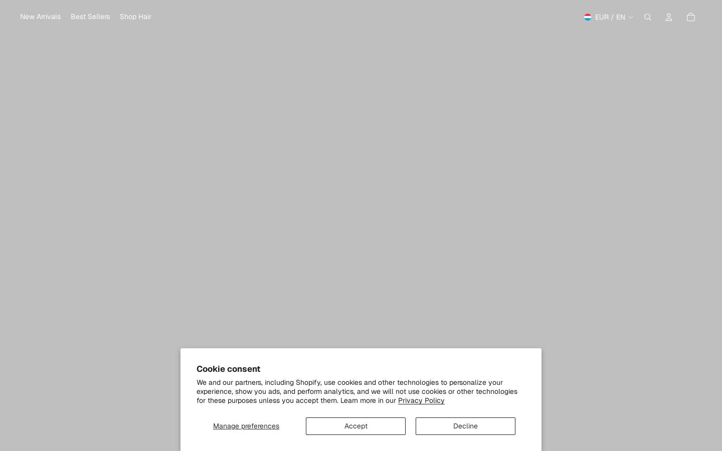 glowhairboutique.com homepage screenshot