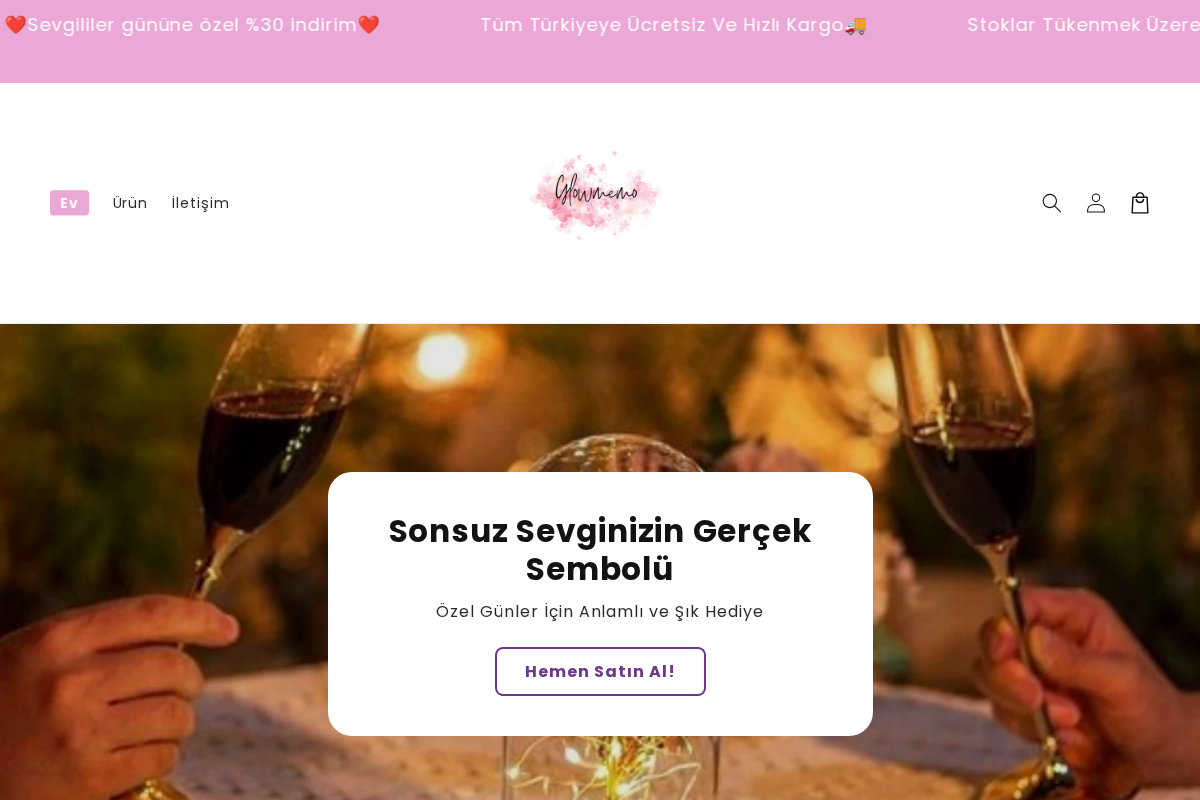 Glowmemo homepage screenshot