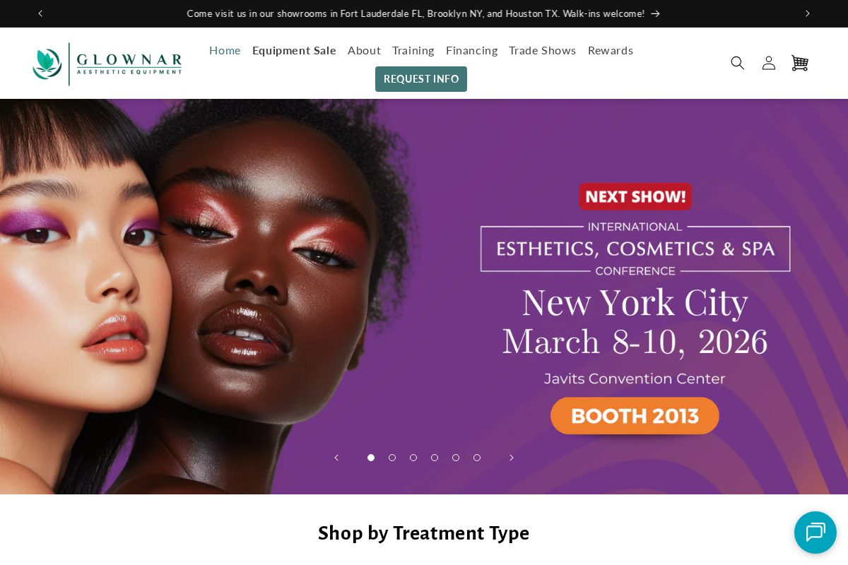 Glownar Aesthetics LLC homepage screenshot