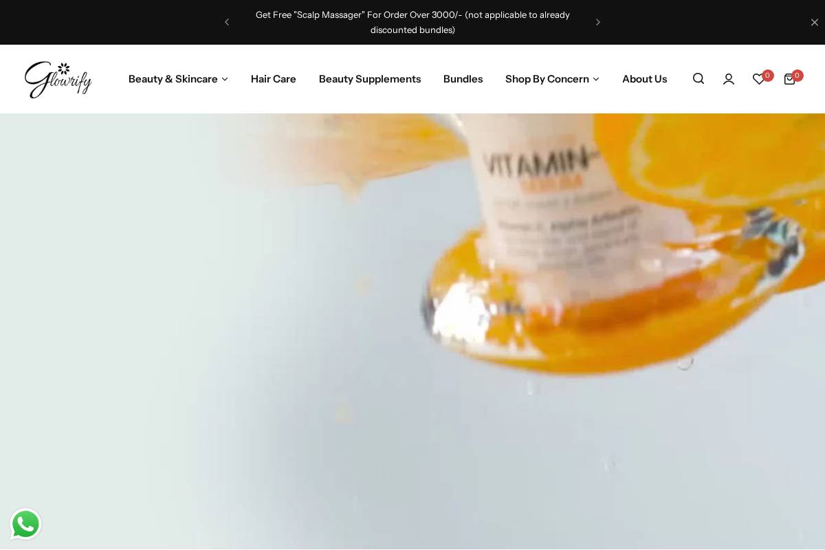 glowrify.com.pk homepage screenshot