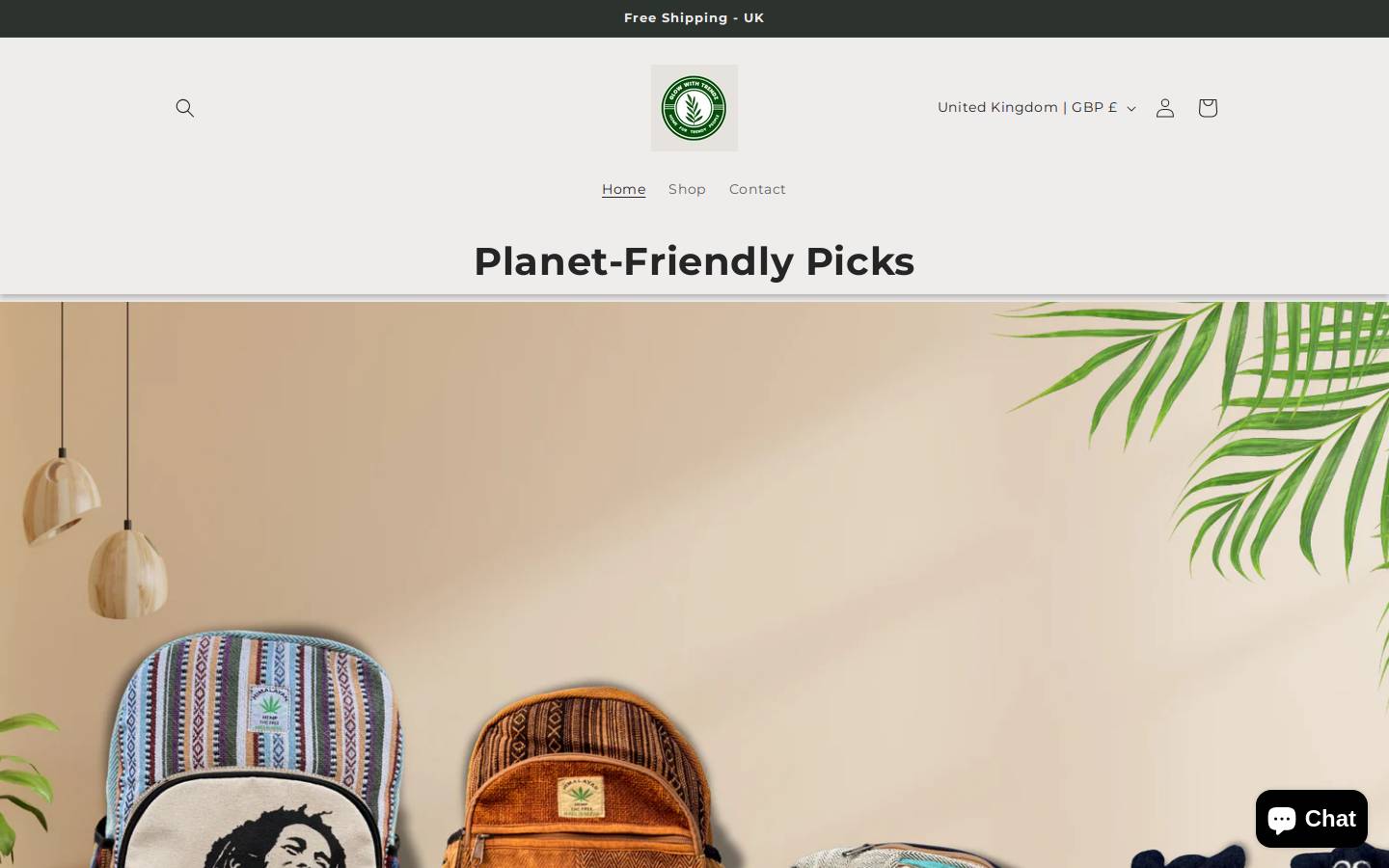 glowtrendz.com homepage screenshot