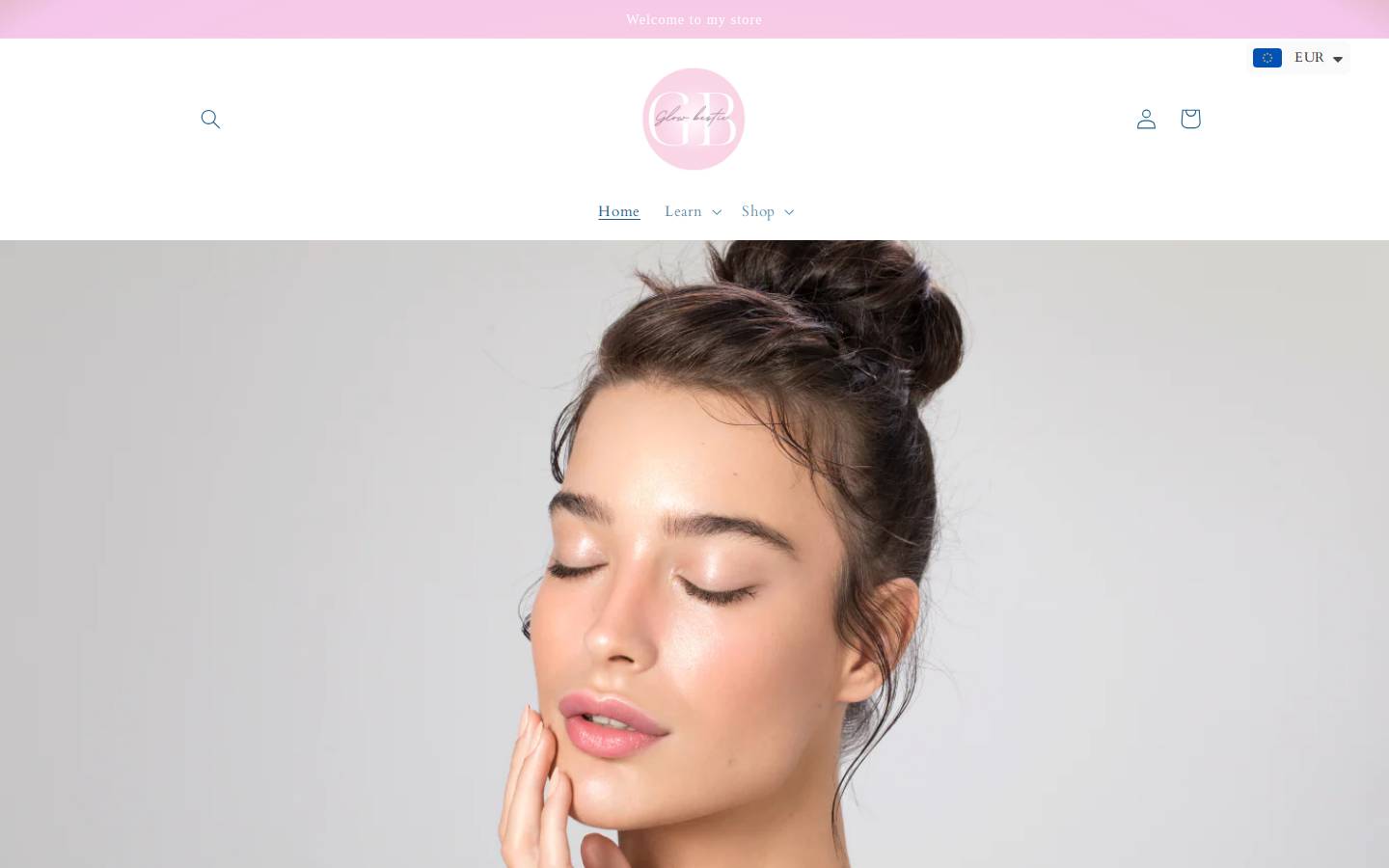 glowwithgillian.com homepage screenshot