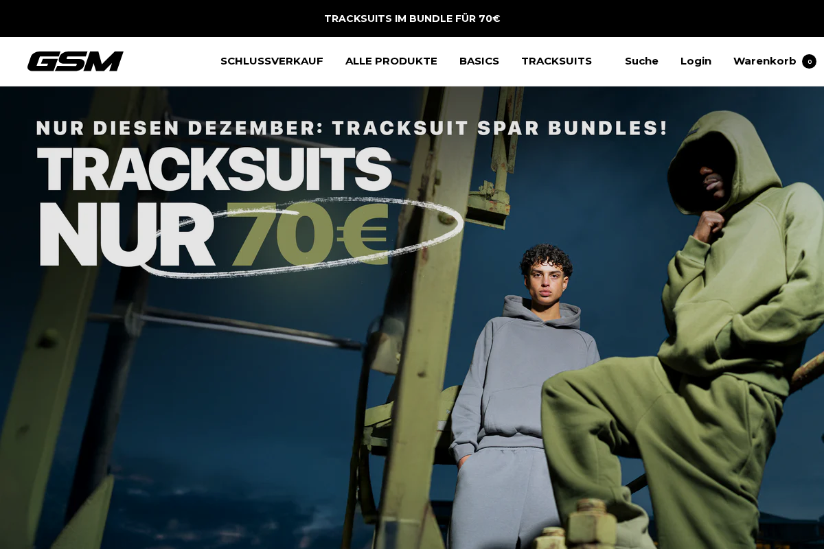 Glucksmann homepage screenshot