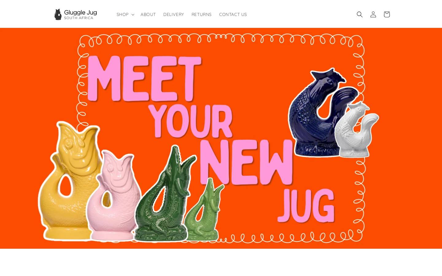 gluggle.co.za homepage screenshot
