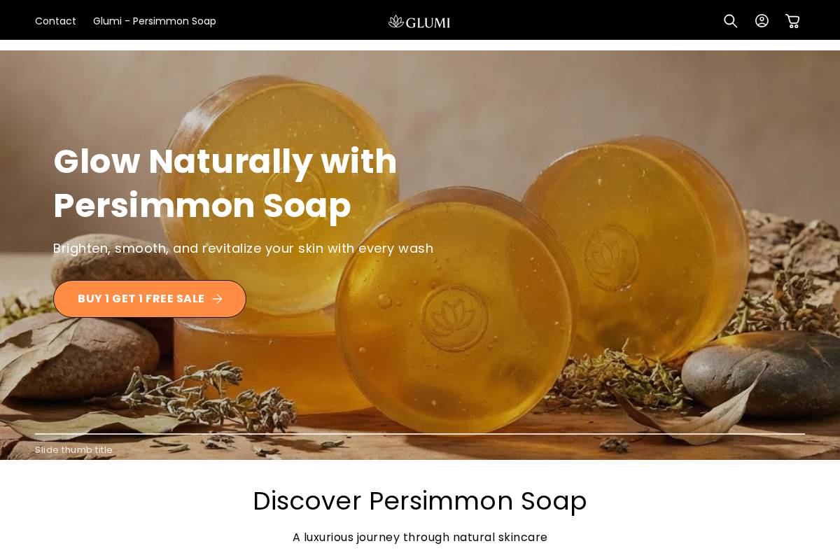 glumi.co homepage screenshot