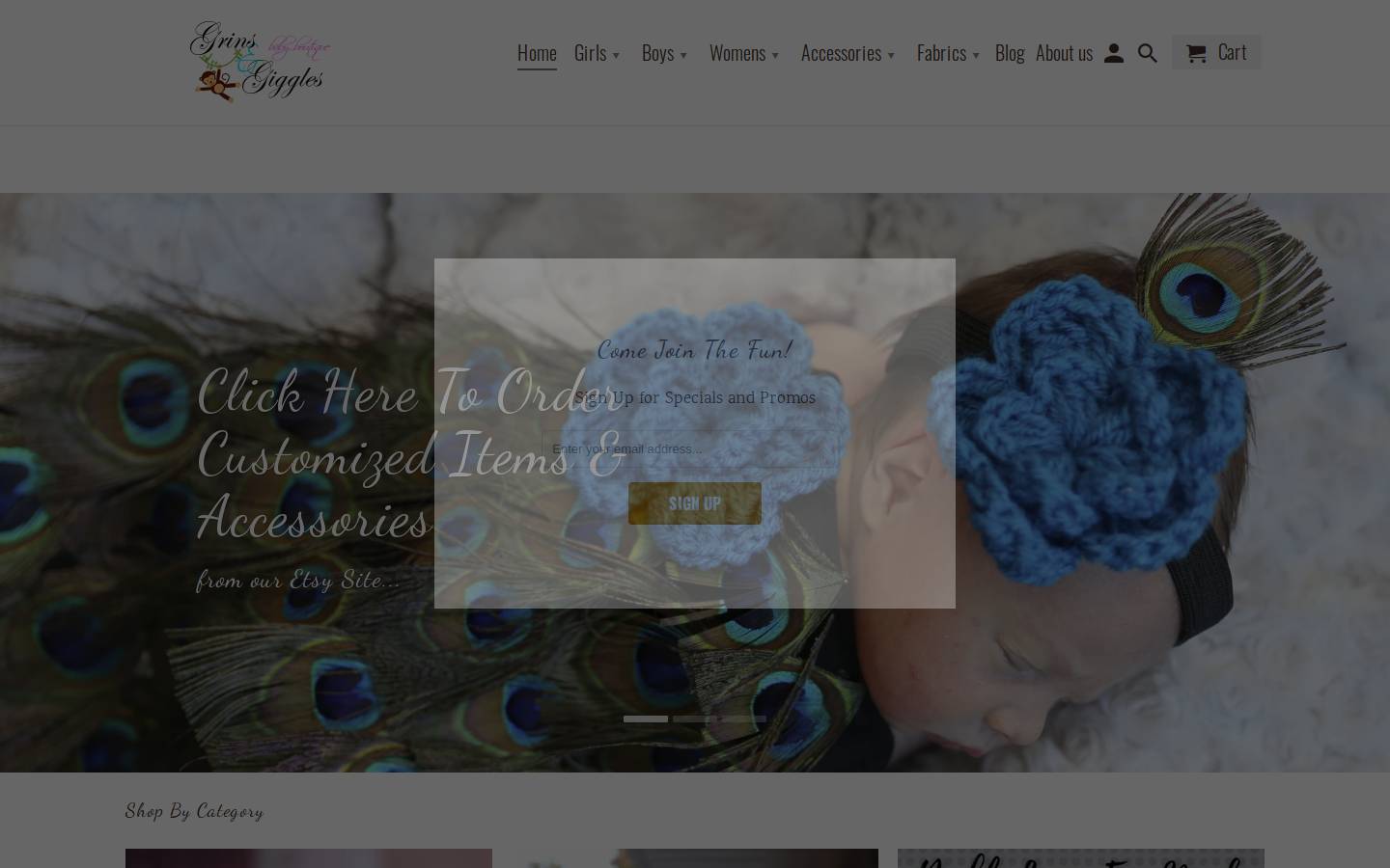gngbaby.com homepage screenshot