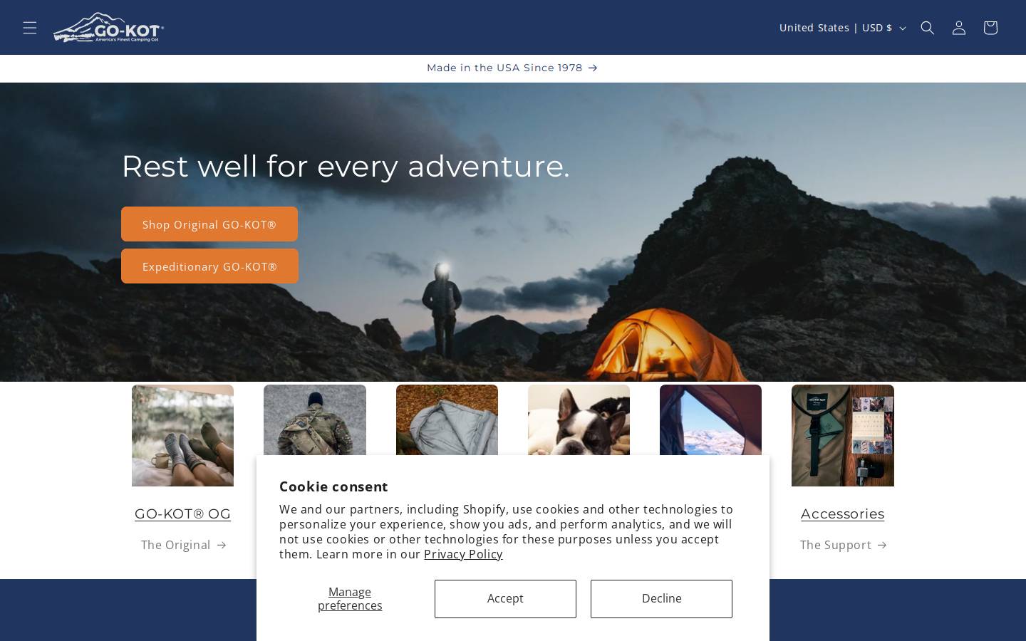 go-kot.com homepage screenshot