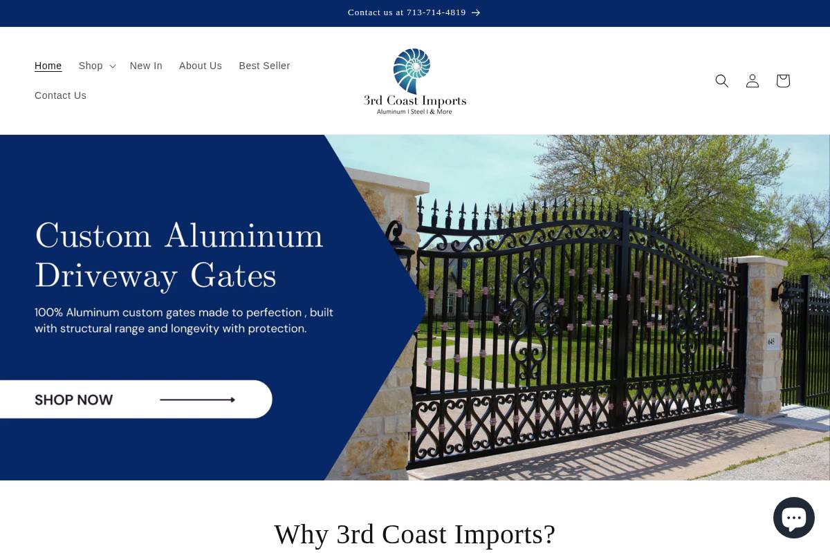 go3rdcoast.com homepage screenshot