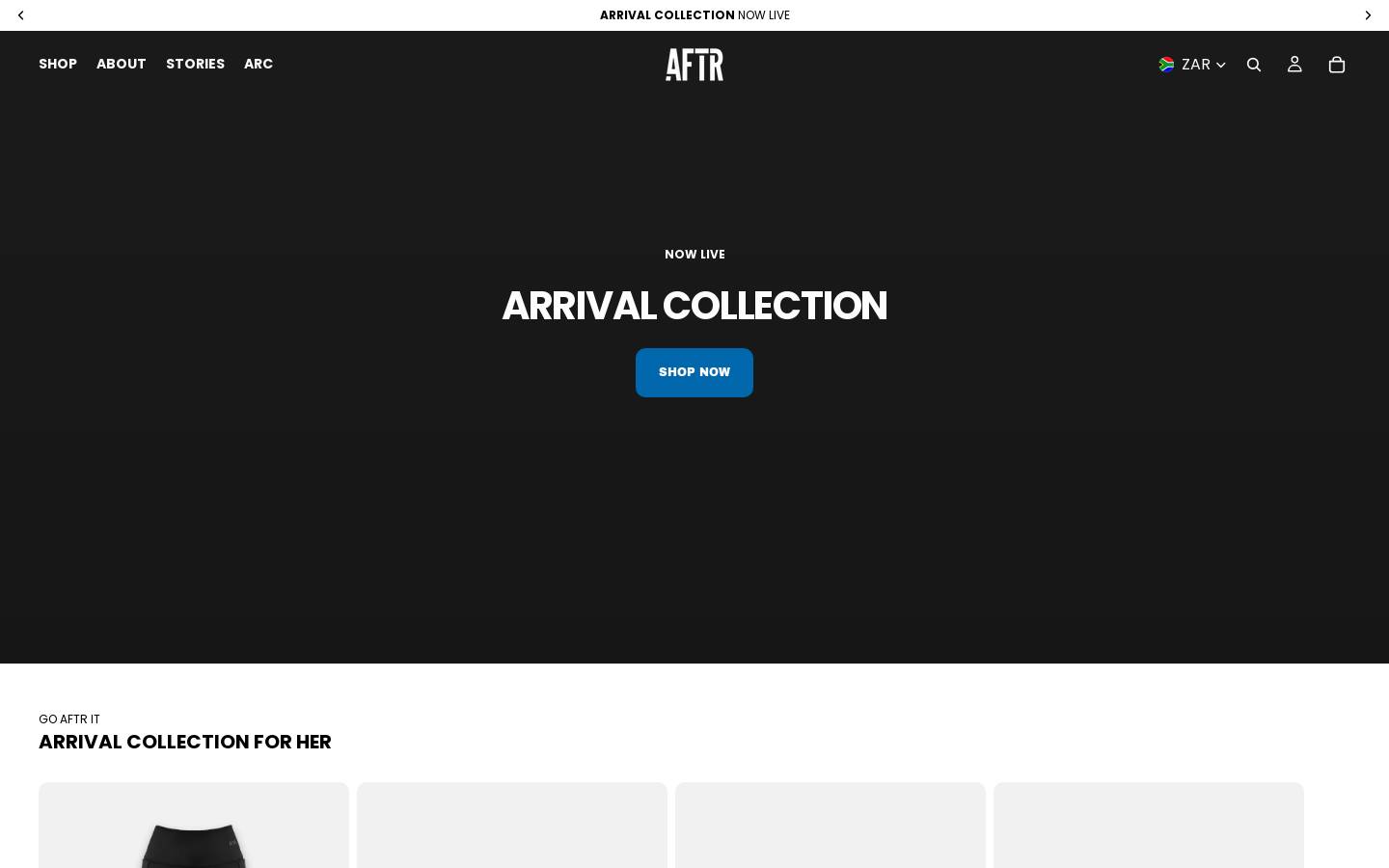 goaftrit.com homepage screenshot