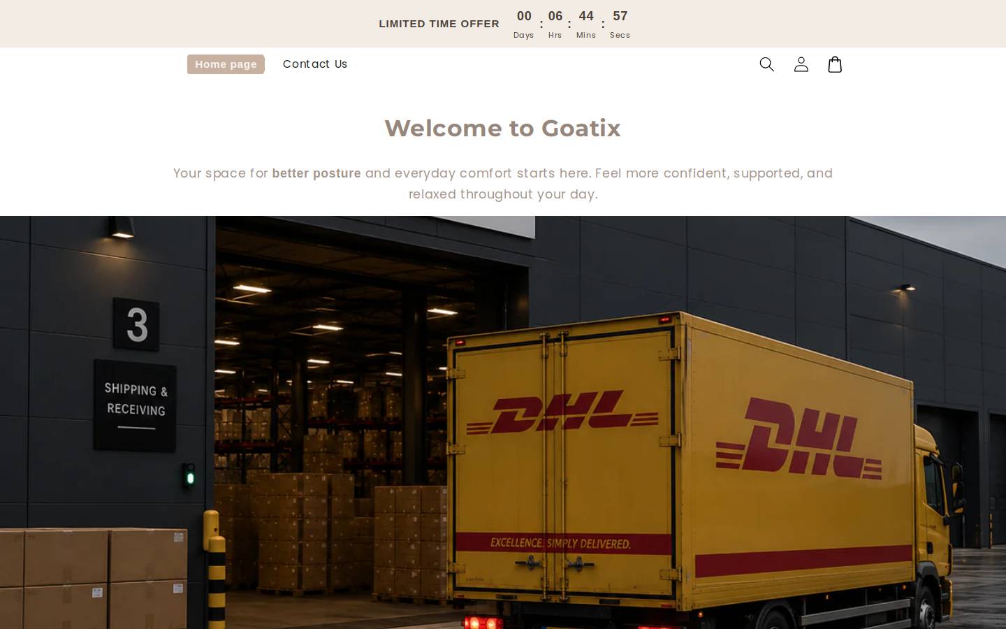 goatix.store homepage screenshot