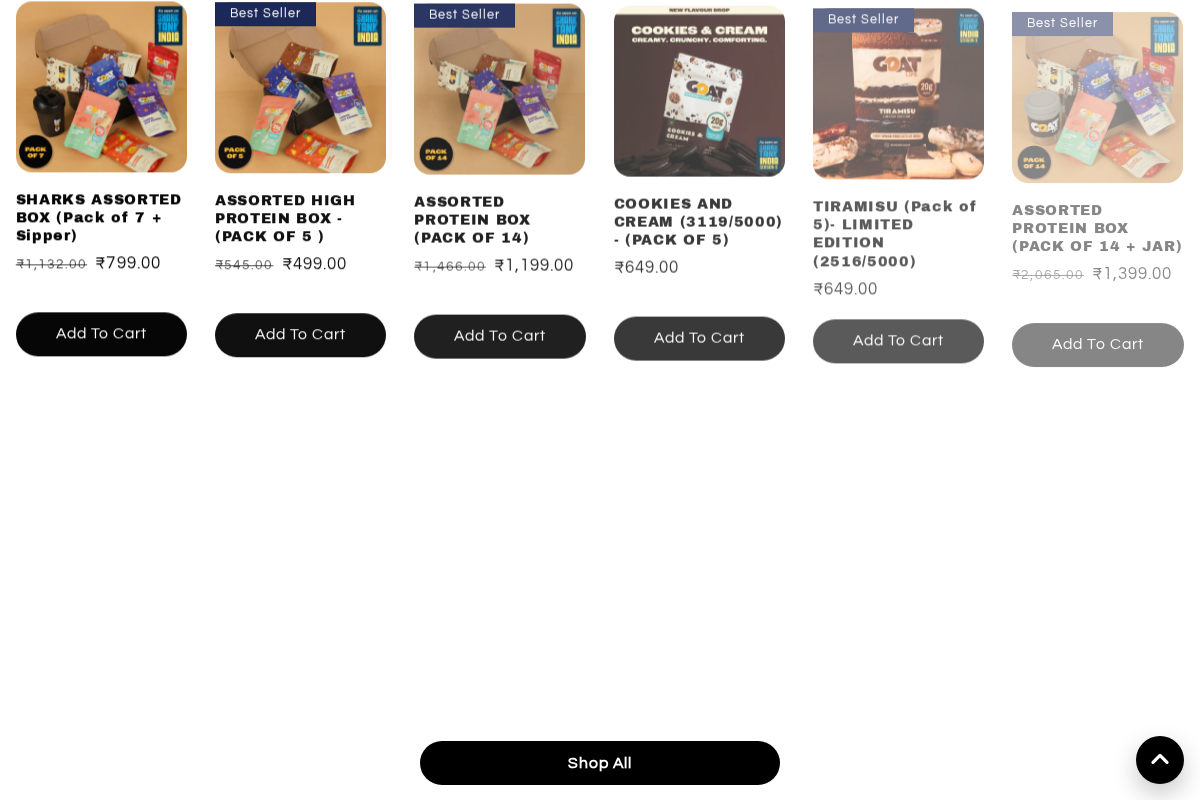 Goat life homepage screenshot