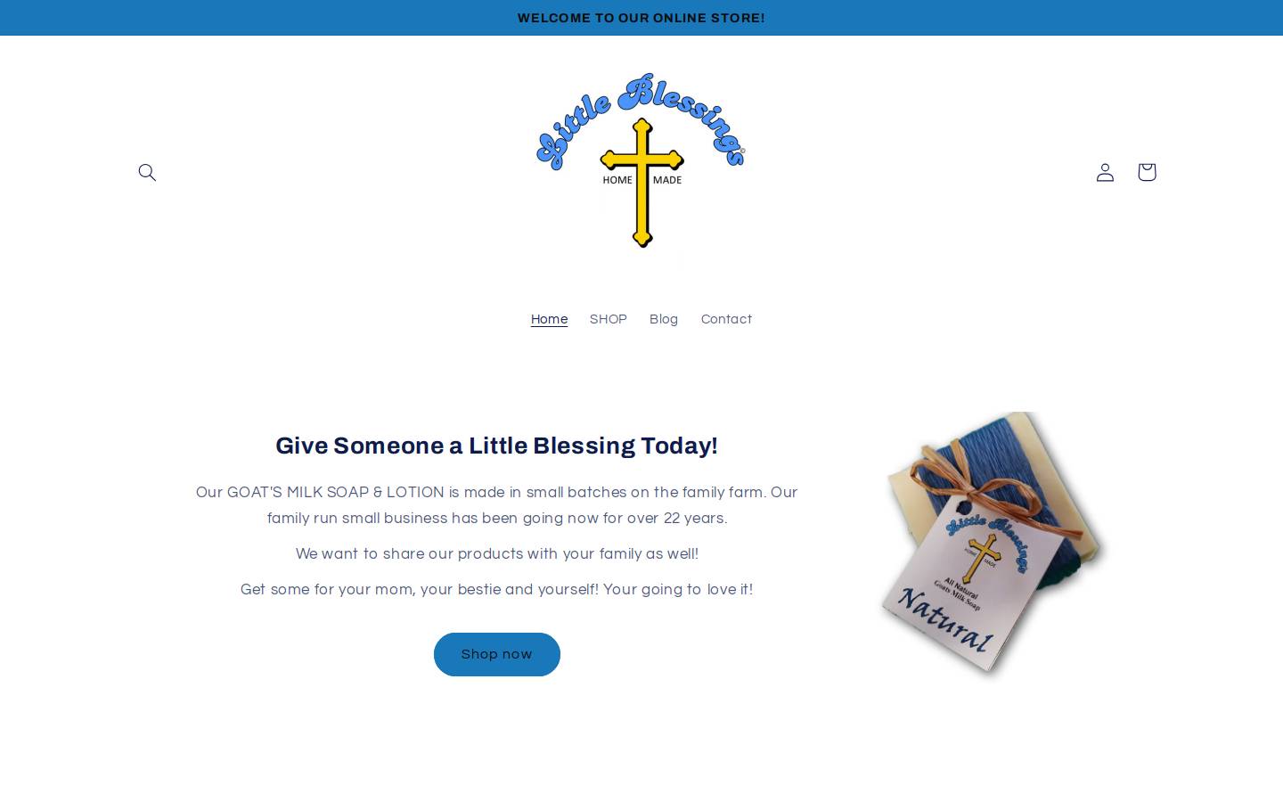 goatmilksoap.info homepage screenshot