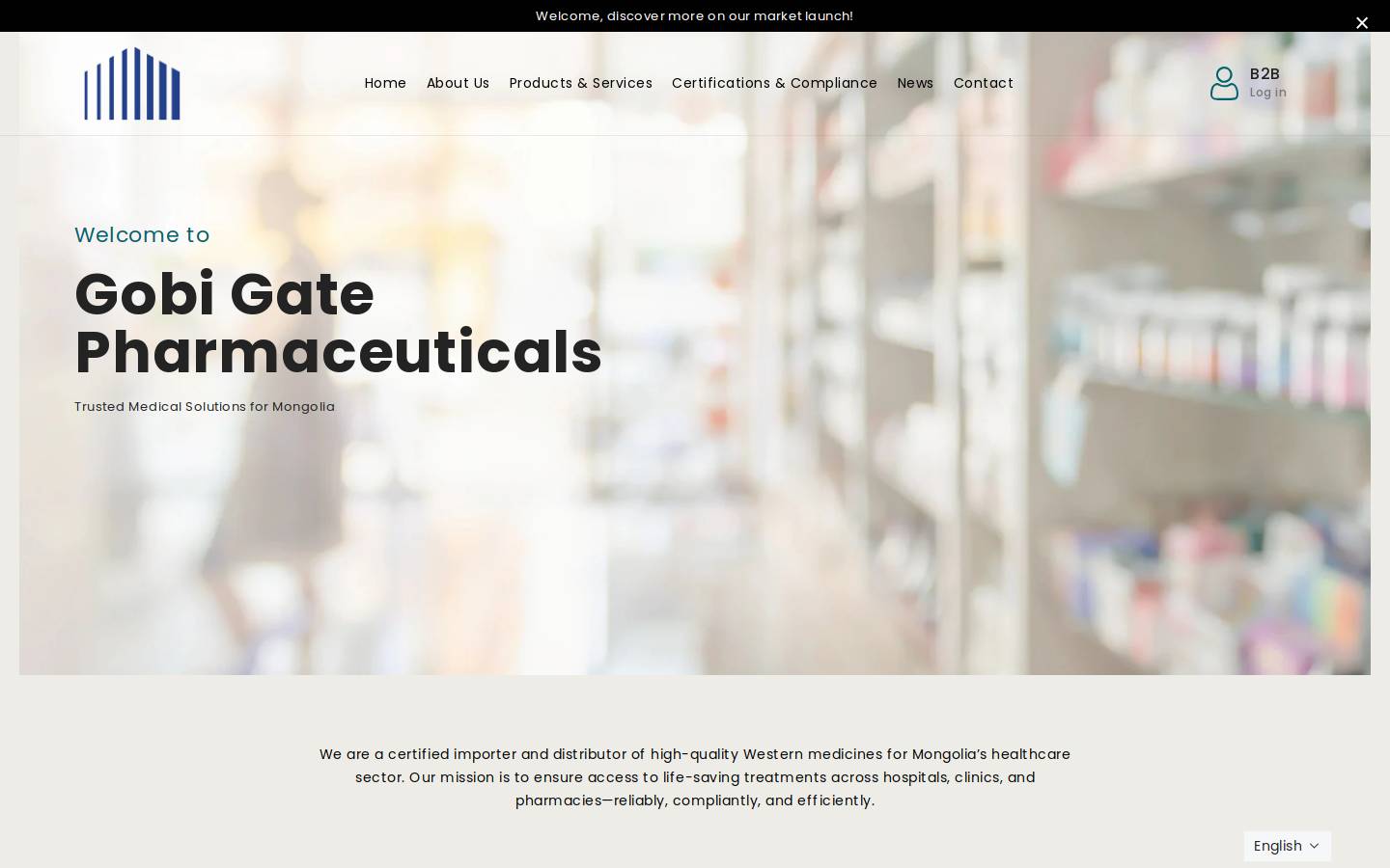 gobigate.com homepage screenshot