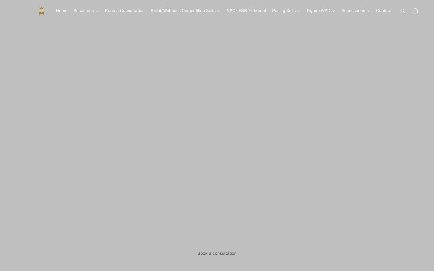 goddessglamcompetitionsuits.com homepage screenshot
