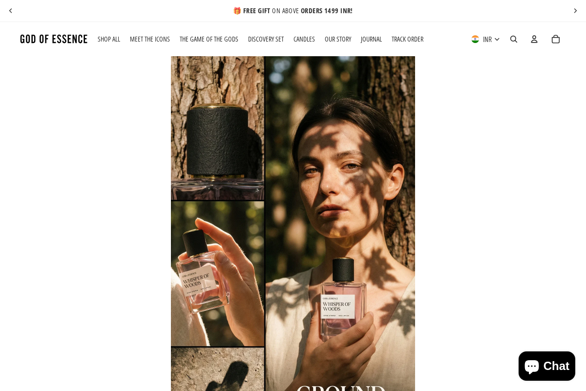 God of Essence homepage screenshot