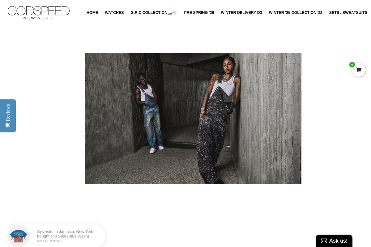 GODSPEED NEW YORK homepage screenshot