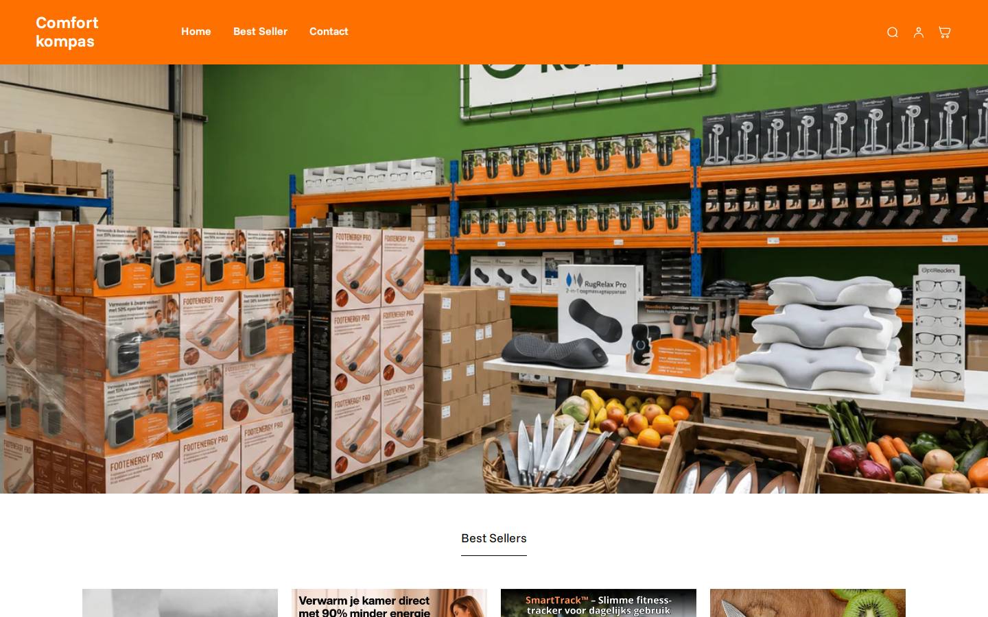Goedekeuze homepage screenshot