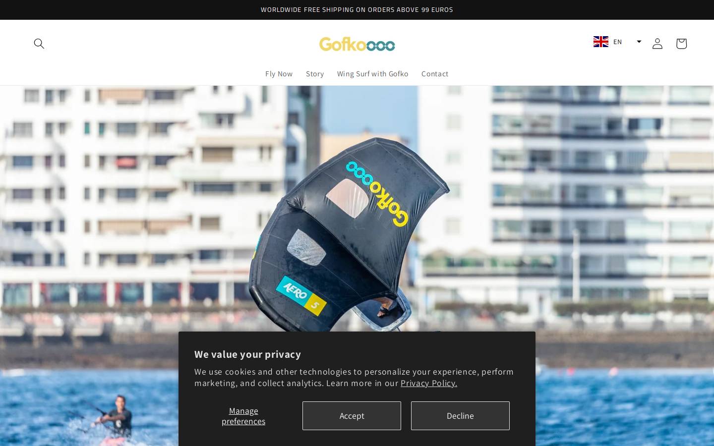 gofkoooo.surf homepage screenshot