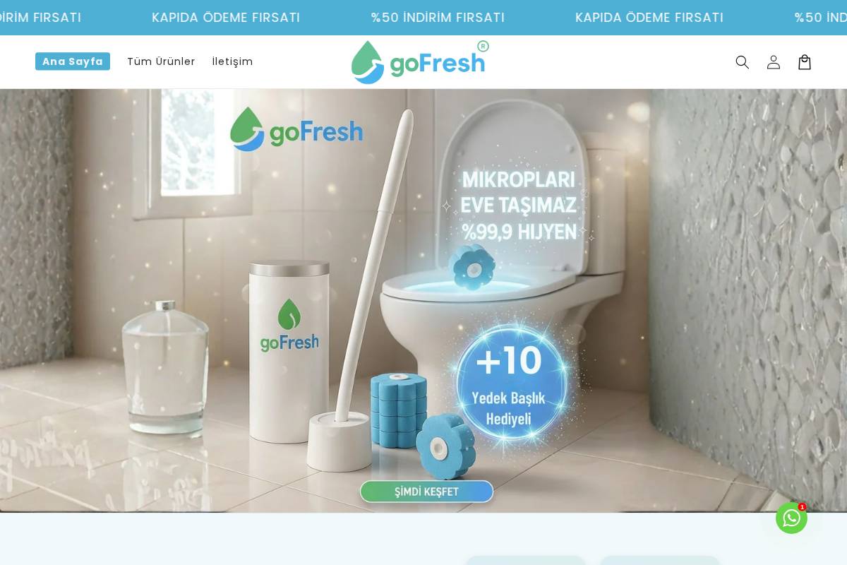 gofresh.com.tr homepage screenshot
