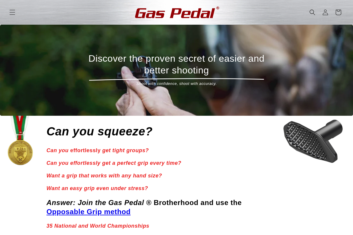 GoGun® USA homepage screenshot