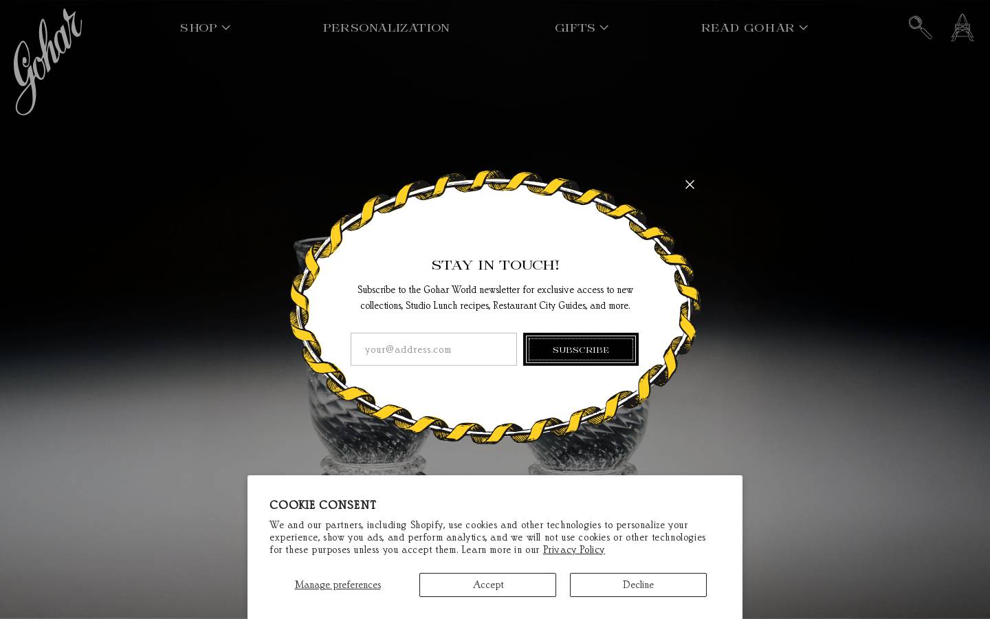 gohar.world homepage screenshot