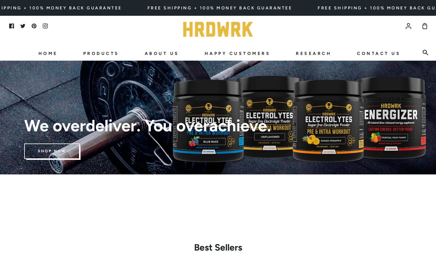 gohrdwrk.com homepage screenshot