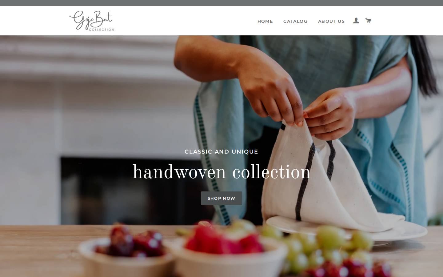 gojobetcollection.com homepage screenshot