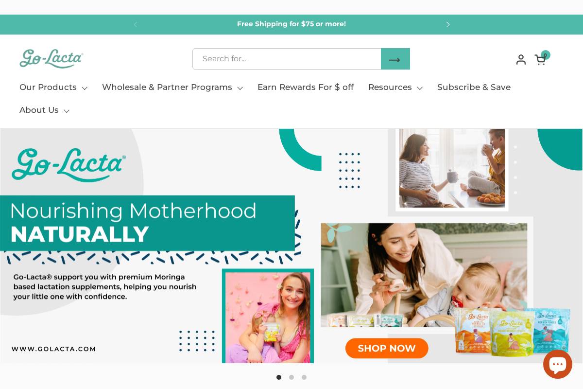golacta.com homepage screenshot