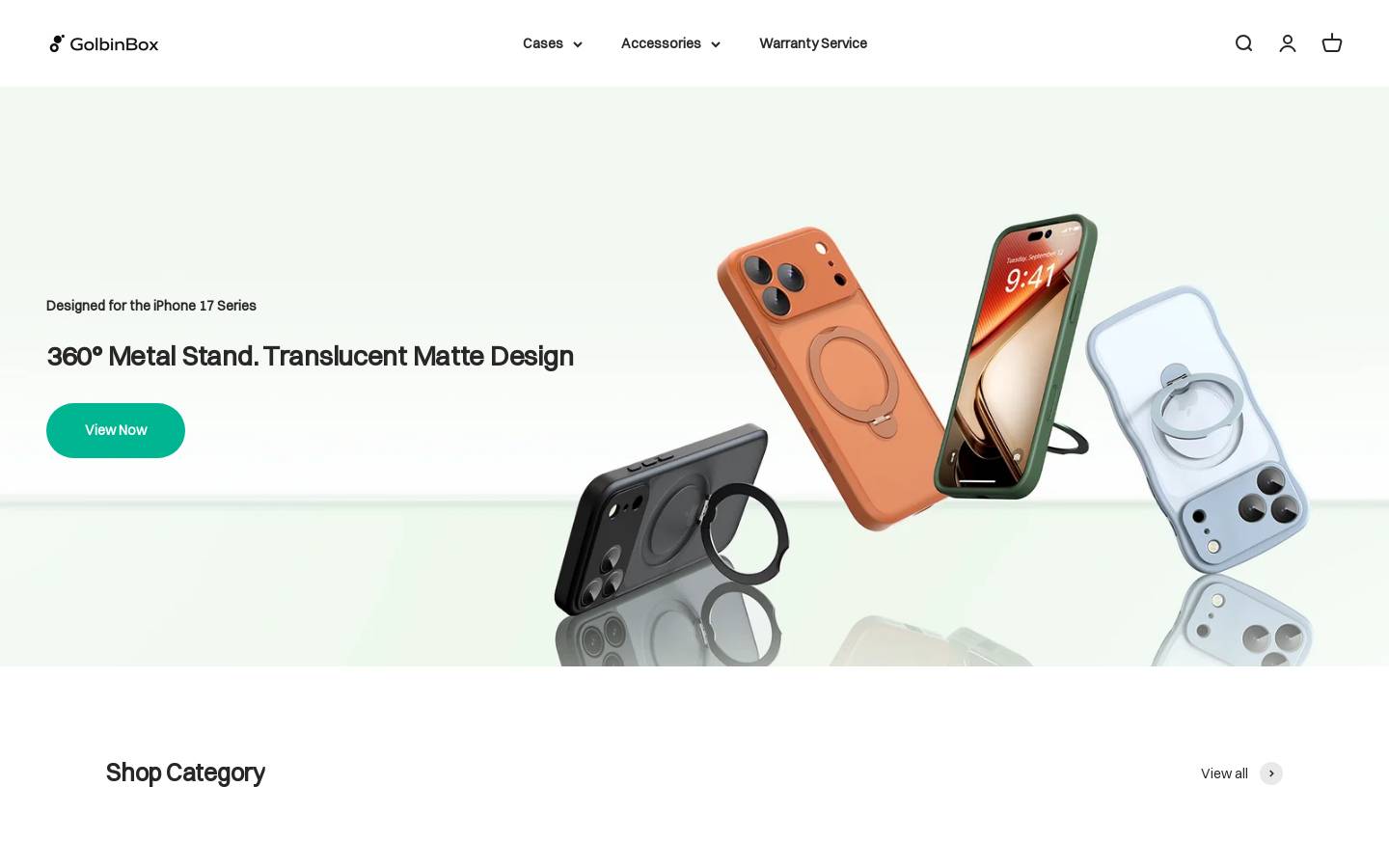 golbinbox.com homepage screenshot