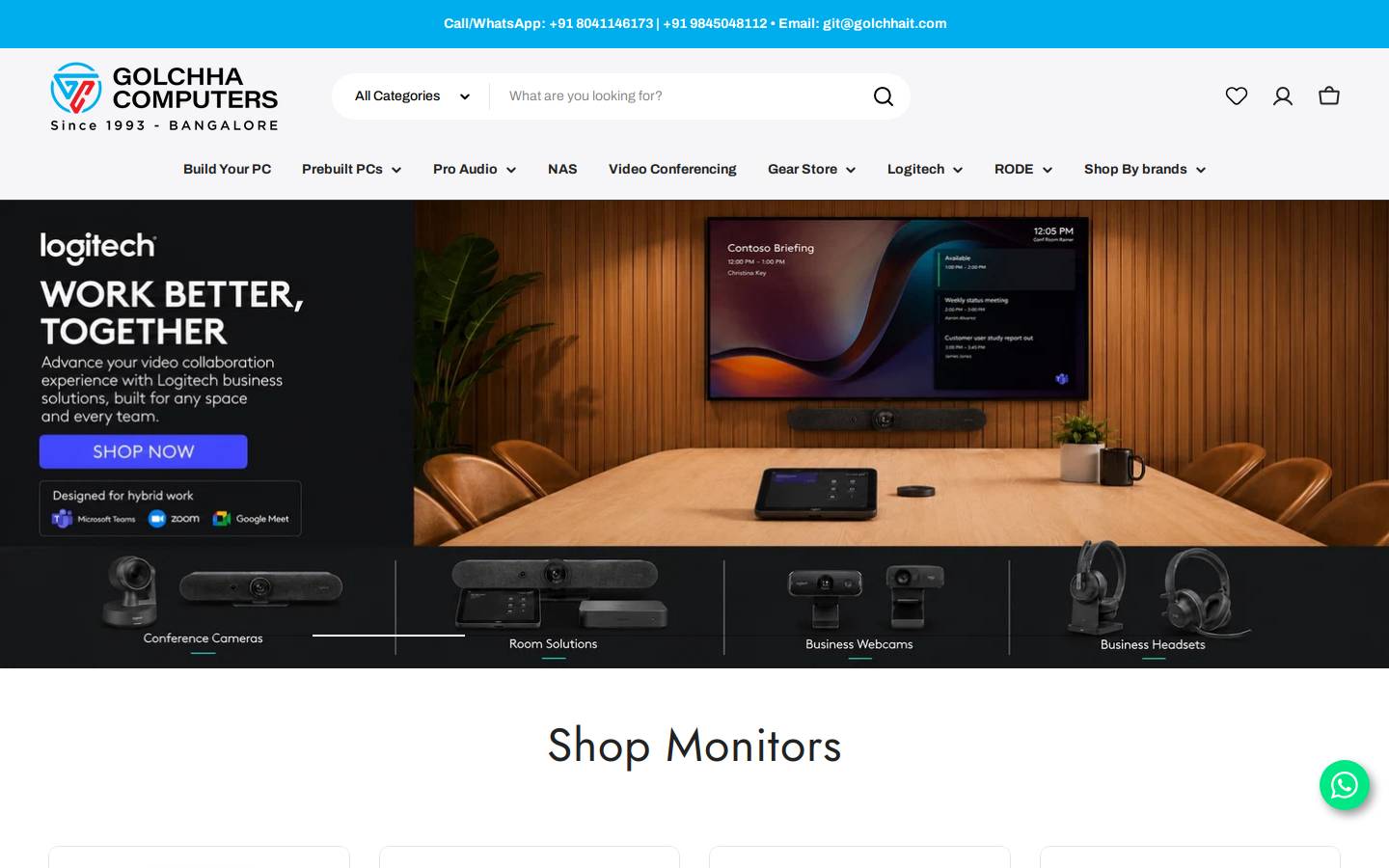 golchhait.com homepage screenshot