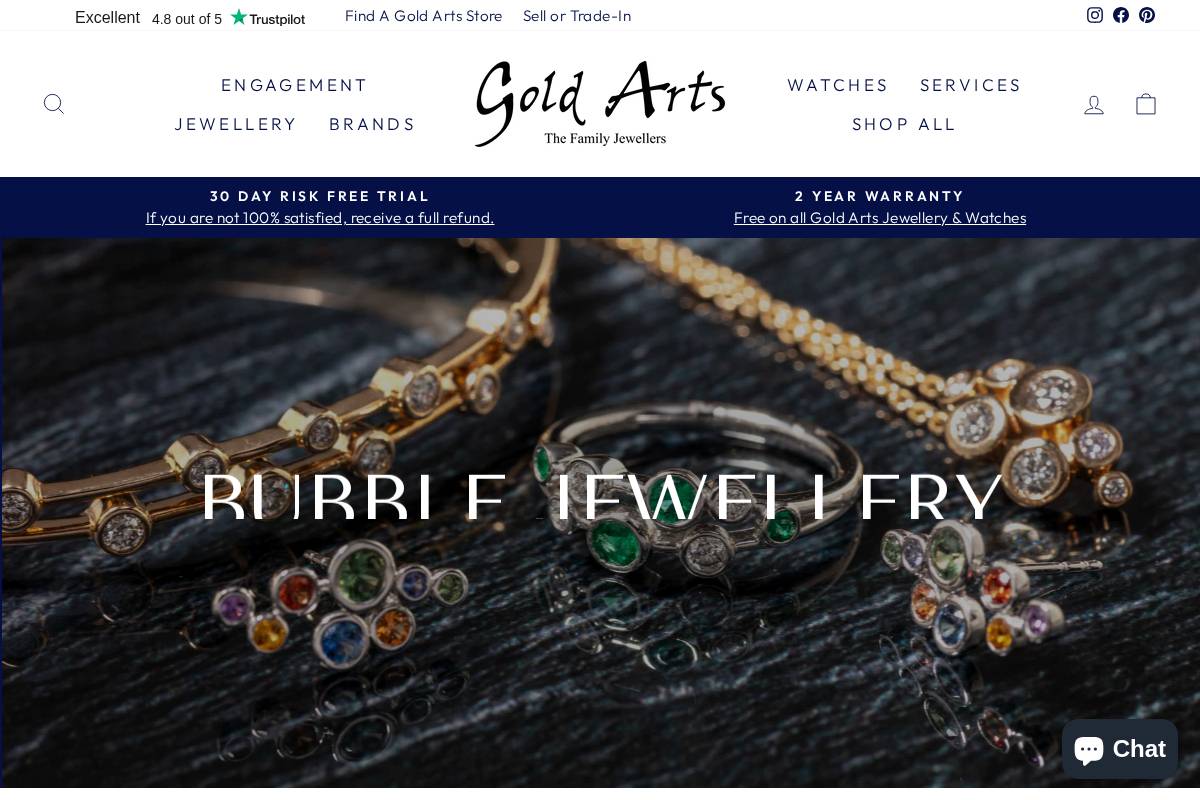 Gold Arts Sussex homepage screenshot