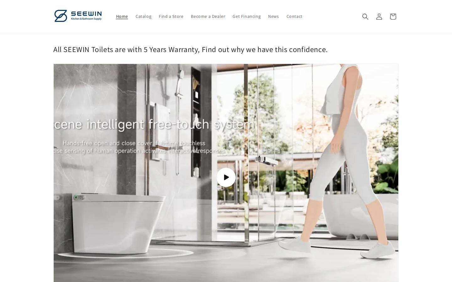 goldbidet.com homepage screenshot