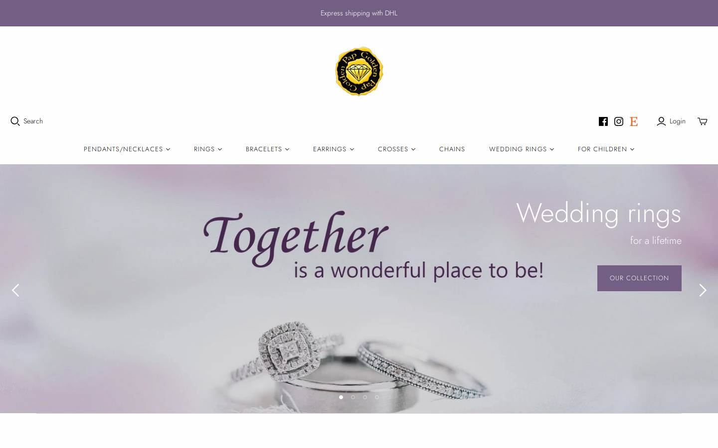 goldenpap.gr homepage screenshot