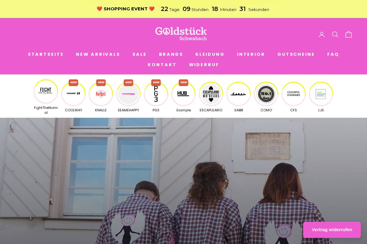 Goldstueck Schwabach homepage screenshot