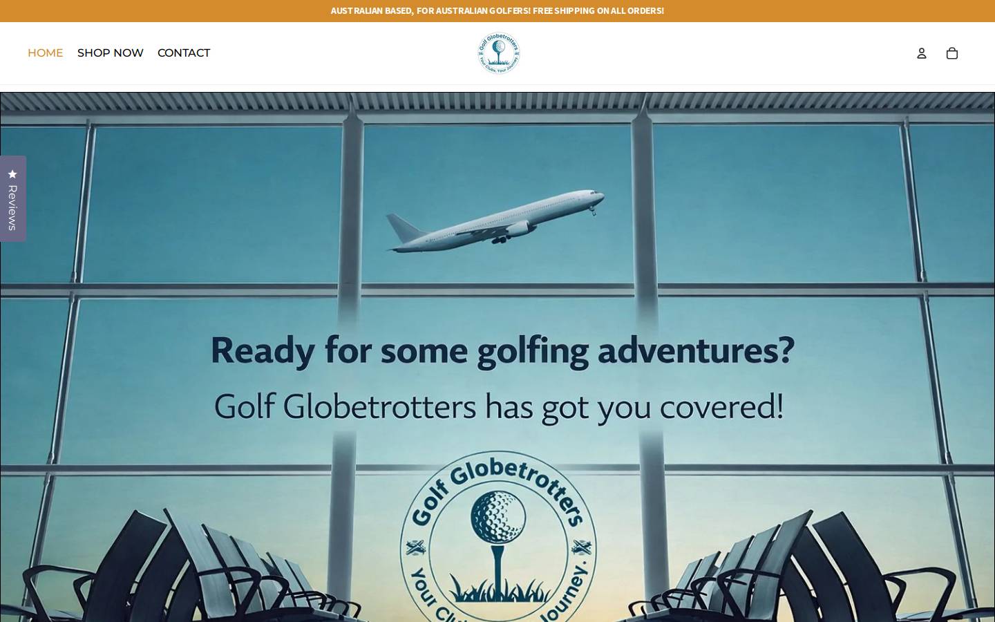 golfglobetrotters.com homepage screenshot