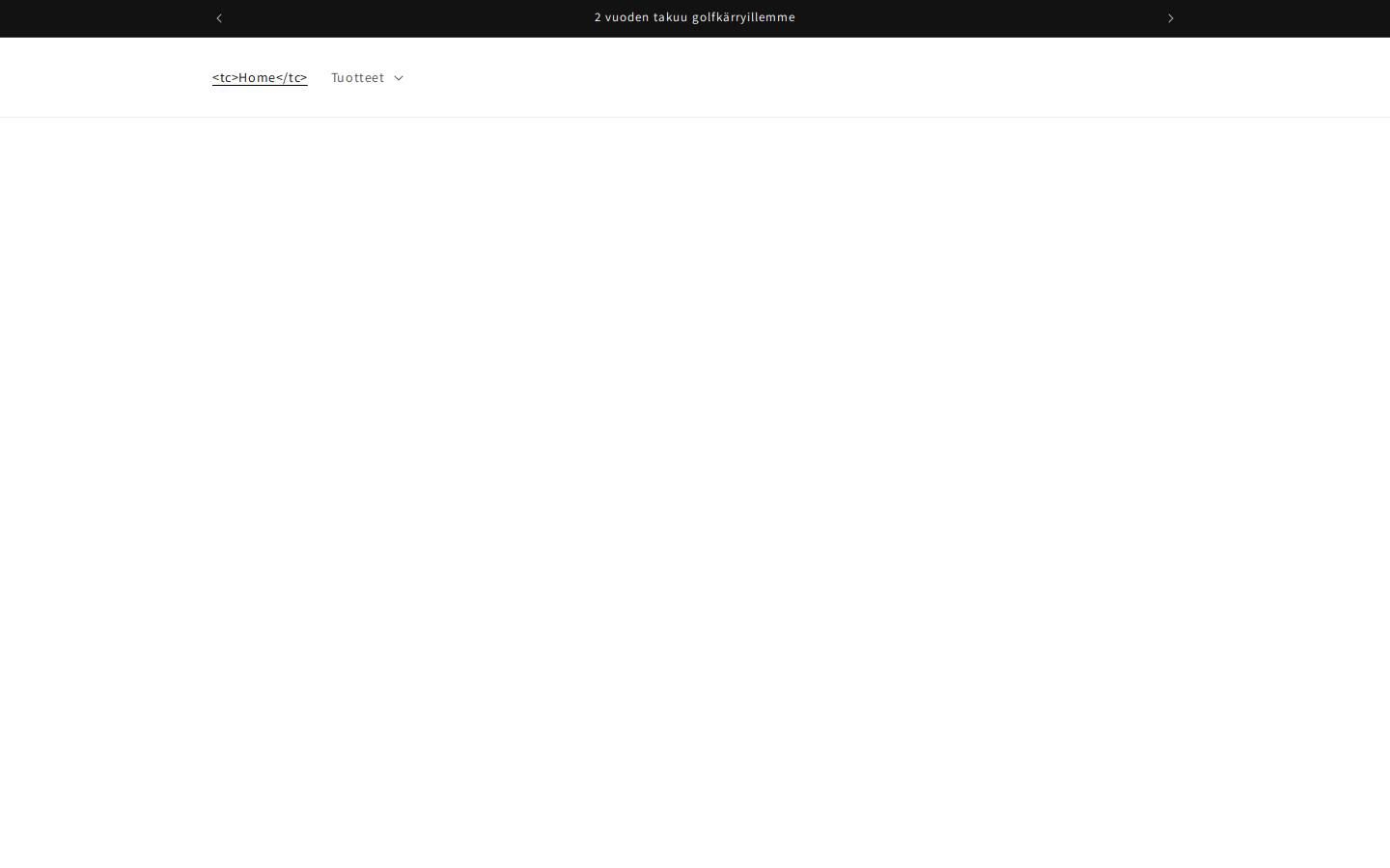 Golfted homepage screenshot
