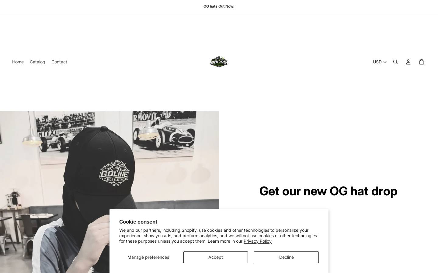 golineworld.com homepage screenshot