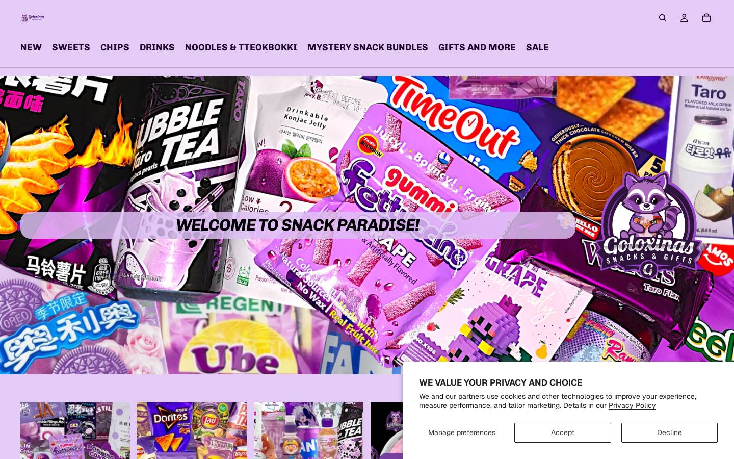 goloxinas.com homepage screenshot