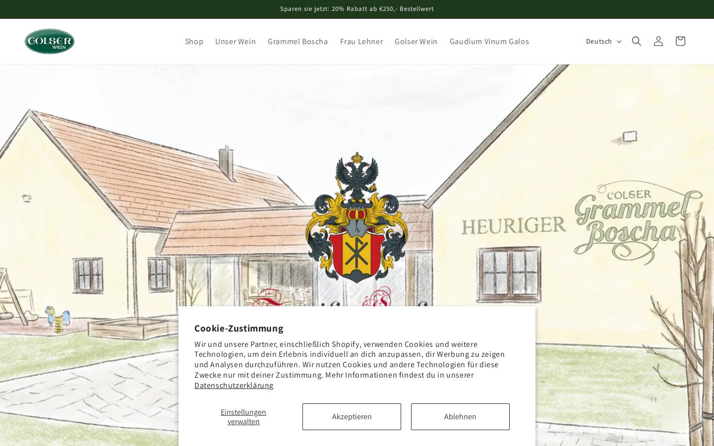 golserwein.at homepage screenshot