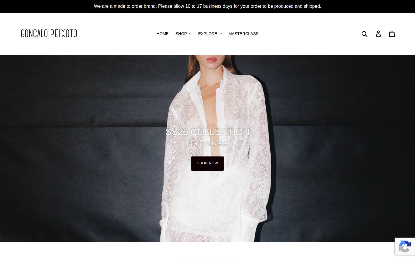 Goncalopeixoto homepage screenshot