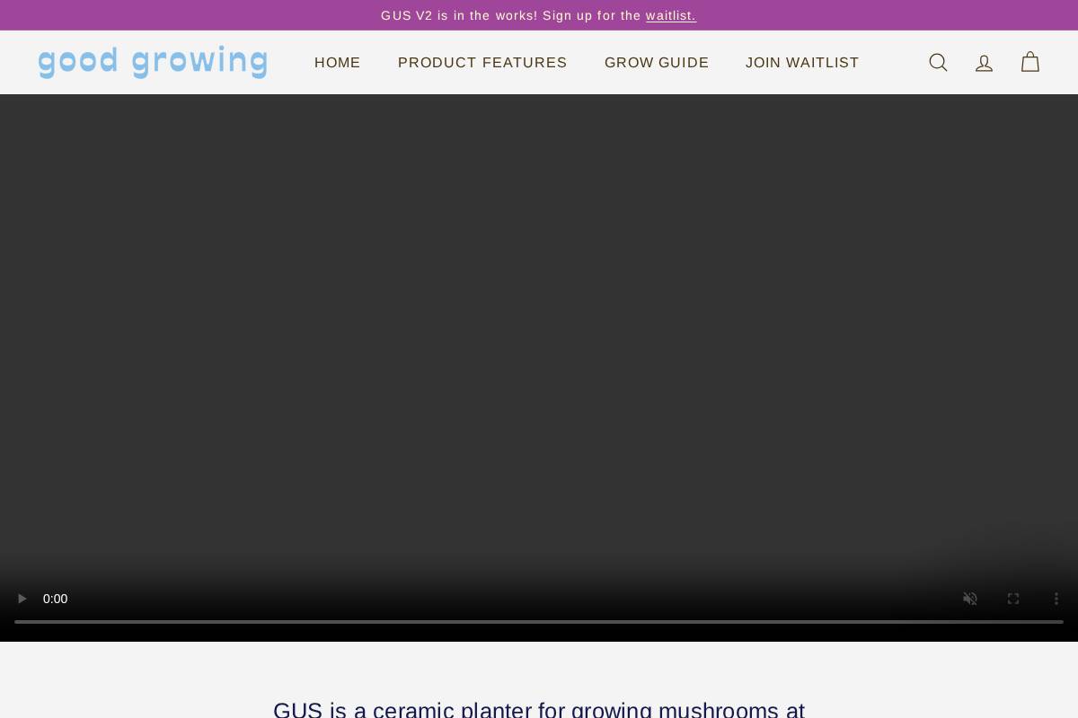 good-growing.com homepage screenshot